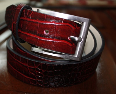 Casual-Belt-Dk-Red