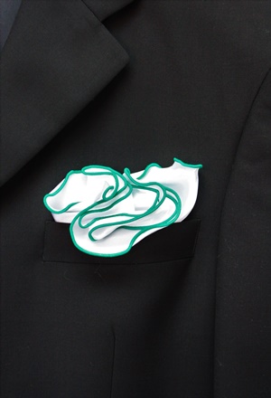 Round-Hanky-Wht-Emerald-16095