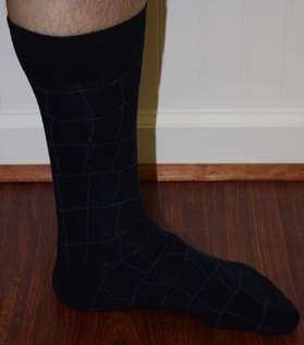 Designer-Sock-Navy