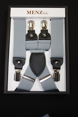 Solid-Suspenders-Silver-Grey