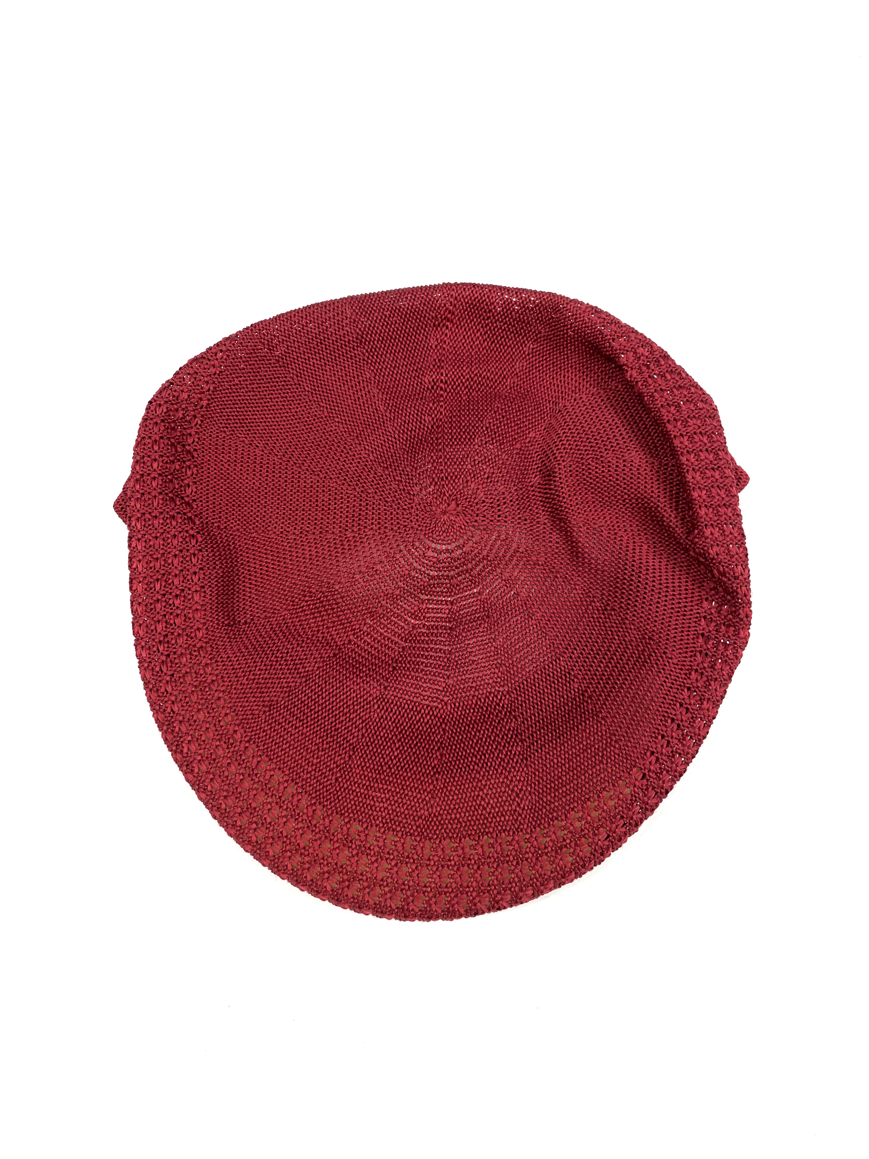 Knitted-Cap-Burgundy
