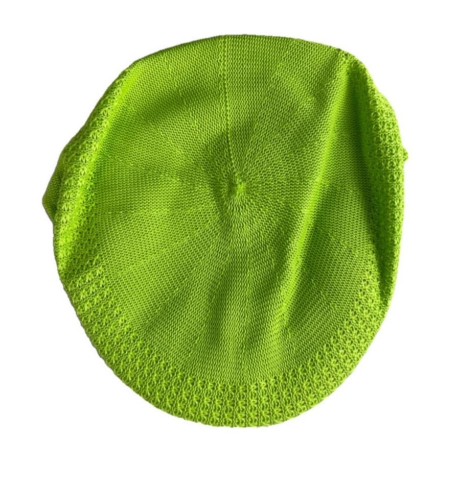 Knitted-Cap-Green