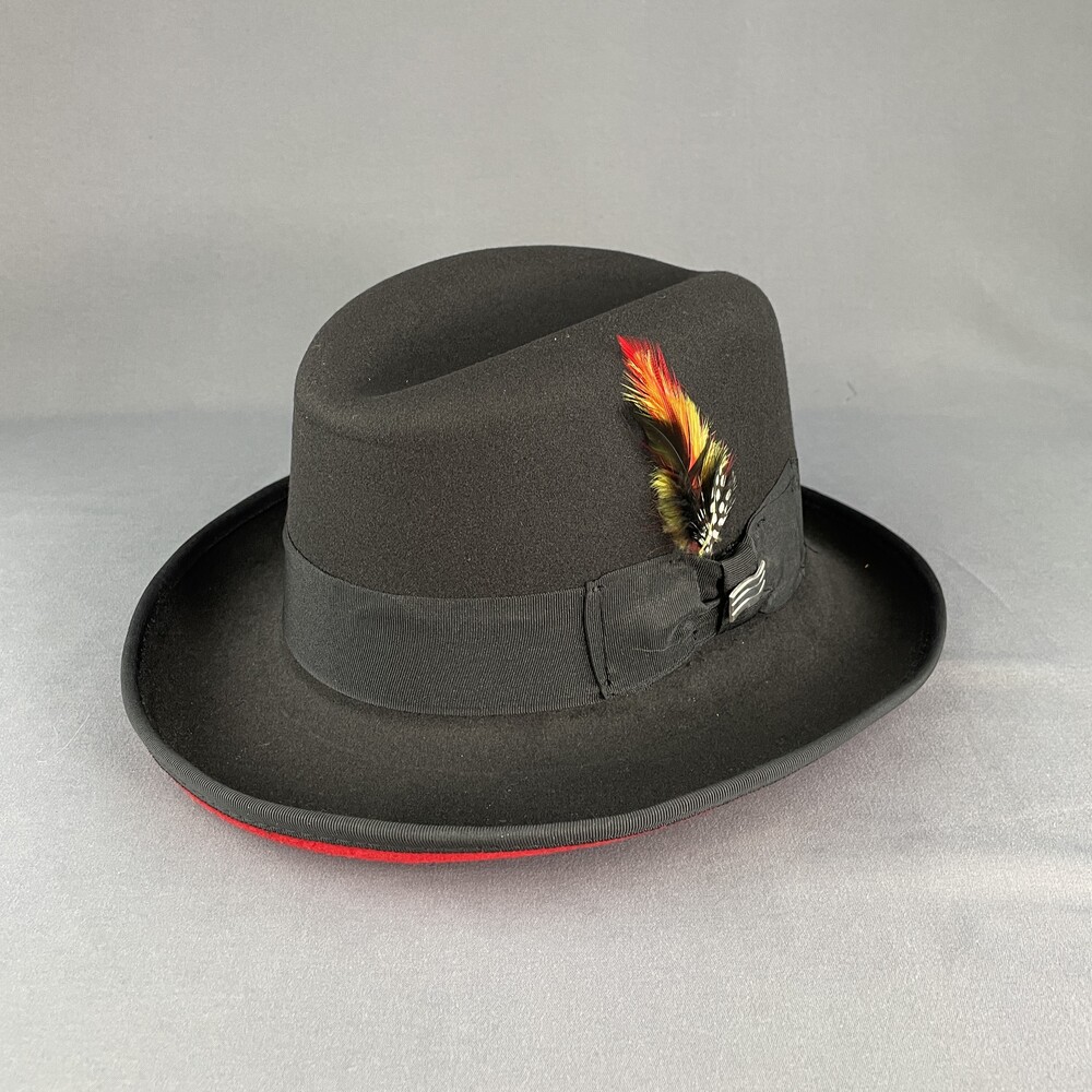 Gos-Father-Fedora-Blk-Red