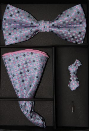Bow-Tie,-Tie-Lapel-Set-16204