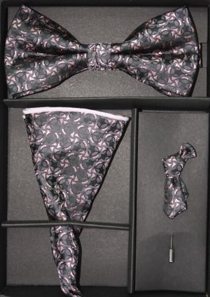 Copy-Of-Bow-Tie,-Tie-Lapel-Set-16189