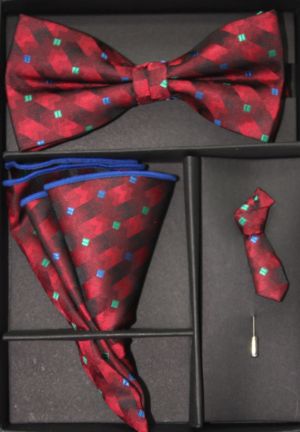 Copy-Of-Bow-Tie,-Tie-Lapel-Set-16197