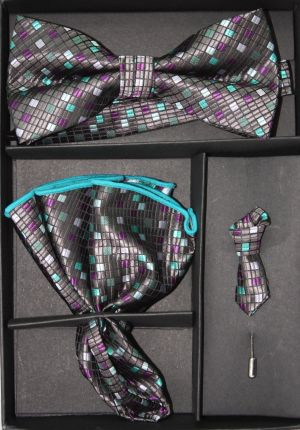 Copy-Of-Bow-Tie,-Tie-Lapel-Set-16200