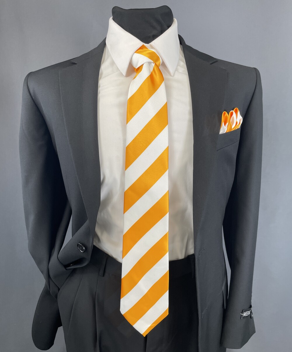 Tie-Mwt-Stripes-Orange-Wht-23009
