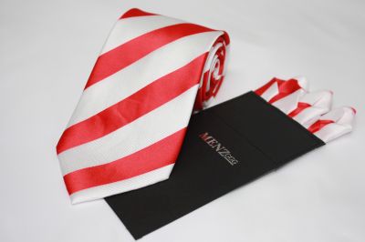 Tie-Mwt-Stripes-Red-Wht-13407