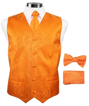 Paisley-Vest-Set-Orange-V1294