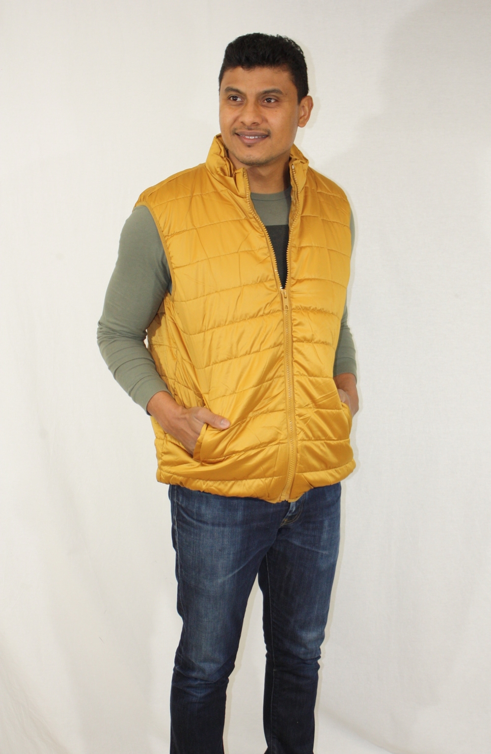 Ski-Vest-Gold