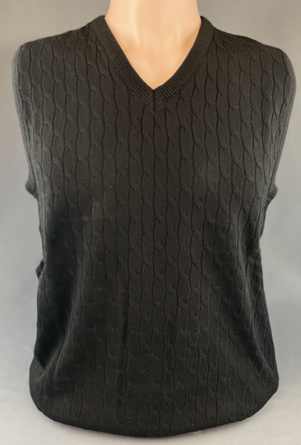 Sweater-Vest-Black