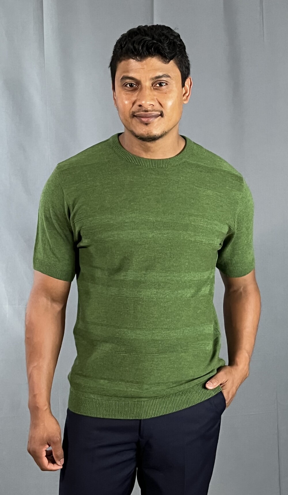Mock-Neck-SS-Green