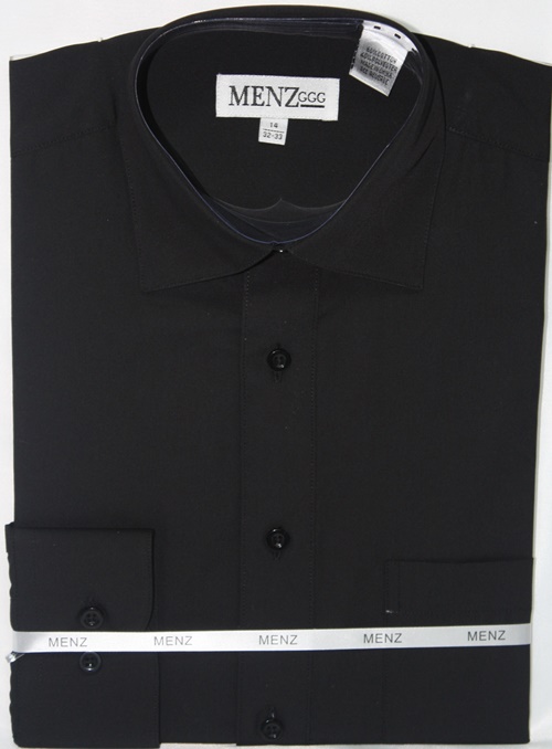 Convertible-Shirt-Black