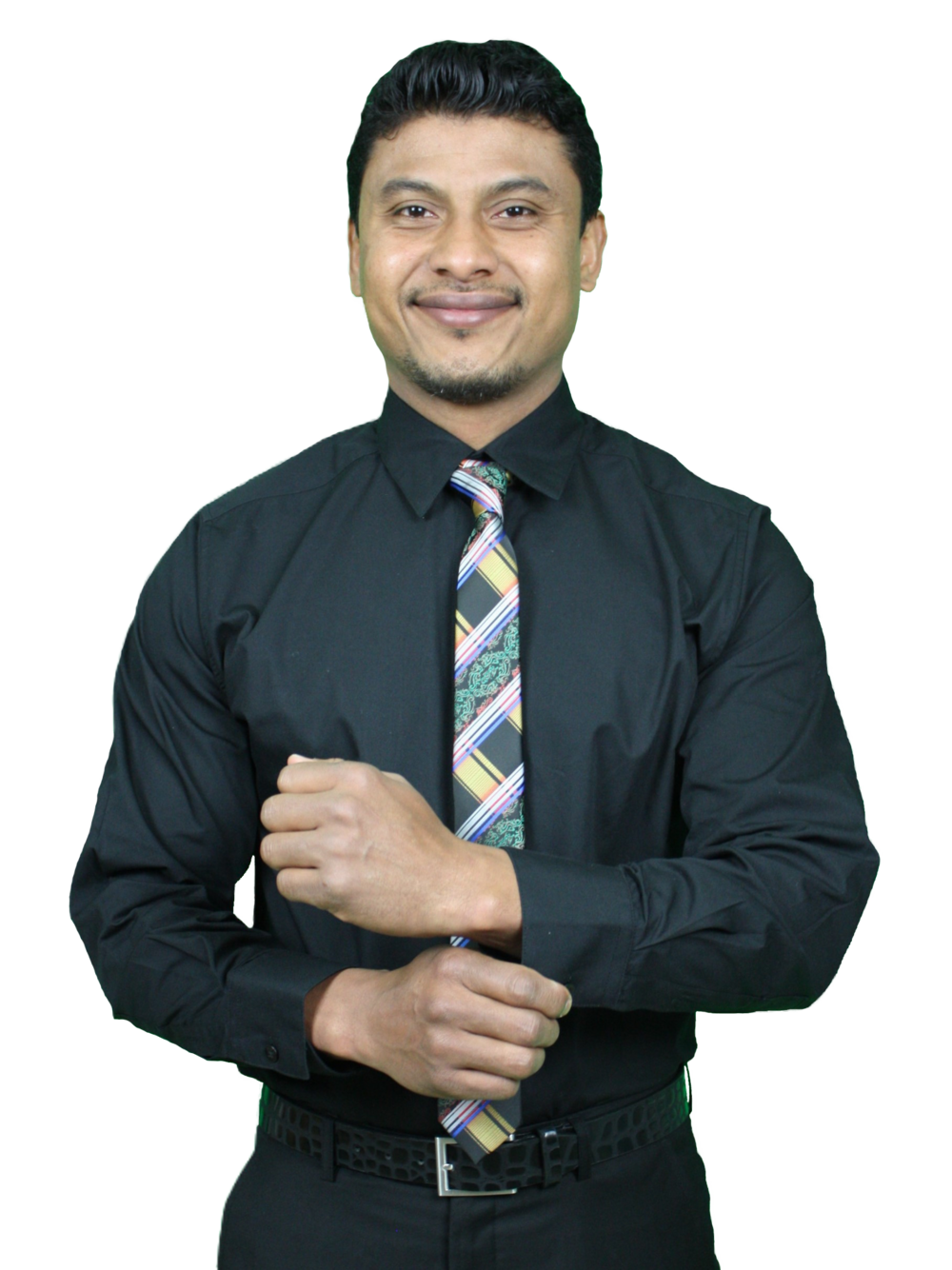 Slim-Fit-Shirt-Black