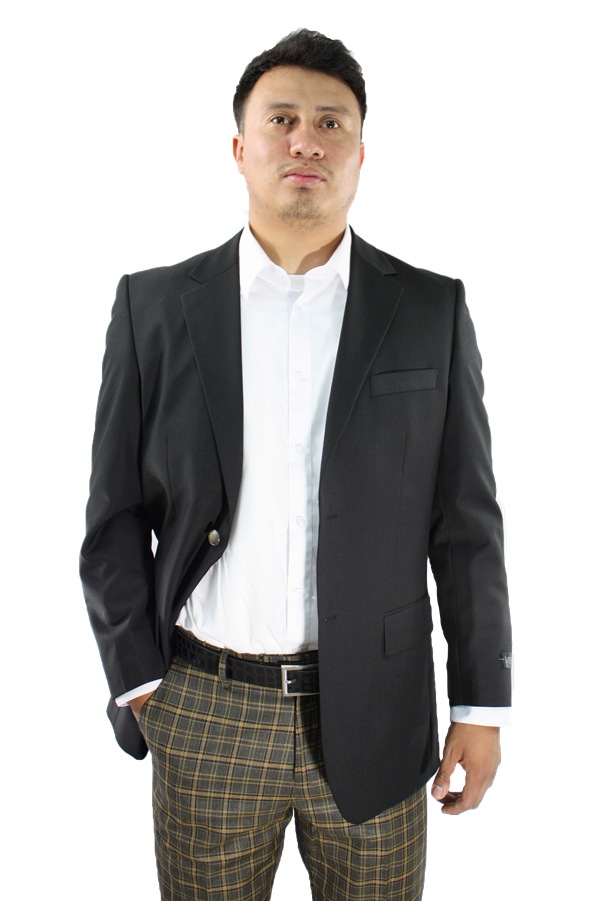 Solid-Blazer-Black